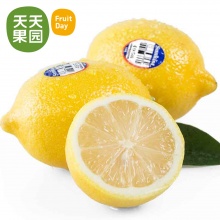 新奇士美国柠檬4个 进口新鲜水果黄柠檬进口柠檬
