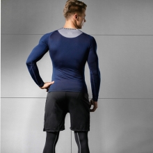 兵丁秋冬跑步健身服长袖健身房运动套装速干瑜伽篮球紧身衣三件套