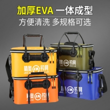 厂家批发折叠水桶钓箱 EVA加厚活鱼水箱 鱼护桶 装鱼桶钓鱼桶