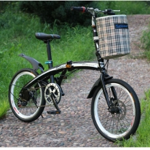 一件代发折叠车20寸折叠变速车双碟刹变速自行车单车批发 山地车