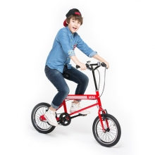 星辉儿童自行车折叠宝马MINI两轮16寸山地车青少年学生单车批发