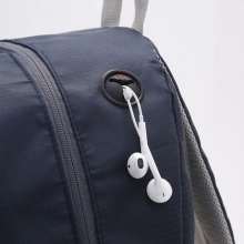 新款韩版旅行背包学生收纳双肩包折叠双肩书包加厚涤纶学生书包