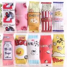 韩国文具 创意仿真趣味零食文具袋 学生大容量铅笔袋 卡通笔盒